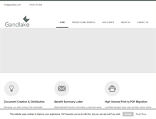 Tablet Screenshot of gandlake.com